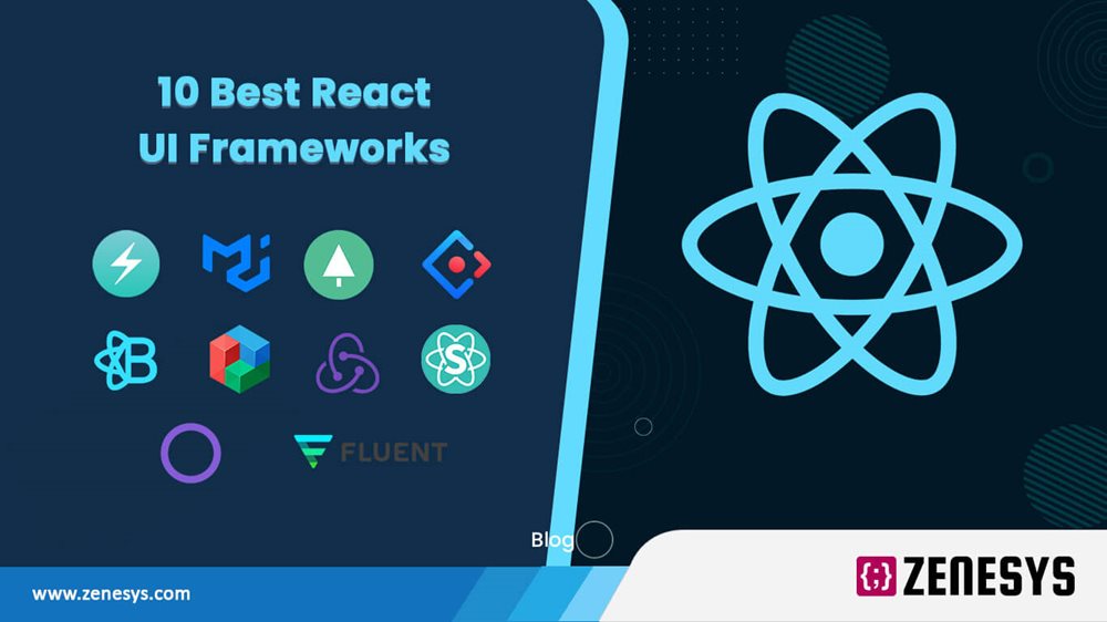 10 MOST POPULAR AND BEST REACT UI FRAMEWORKS TO BUILD MODERN APPLICATIONS